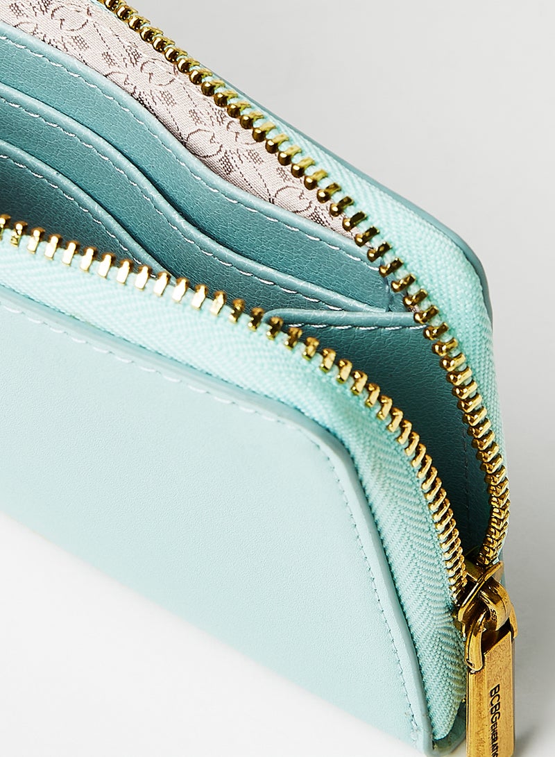 BCBGeneration Faux Leather Card Holder Turquoise - Image 4